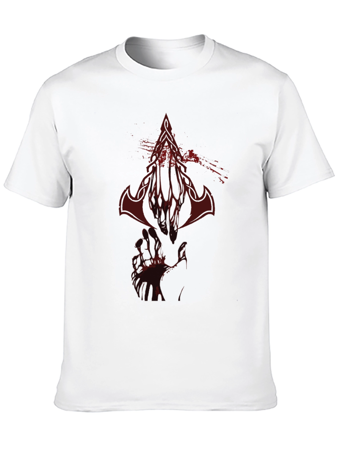 Bloody Logo Graphic Print T-Shirt