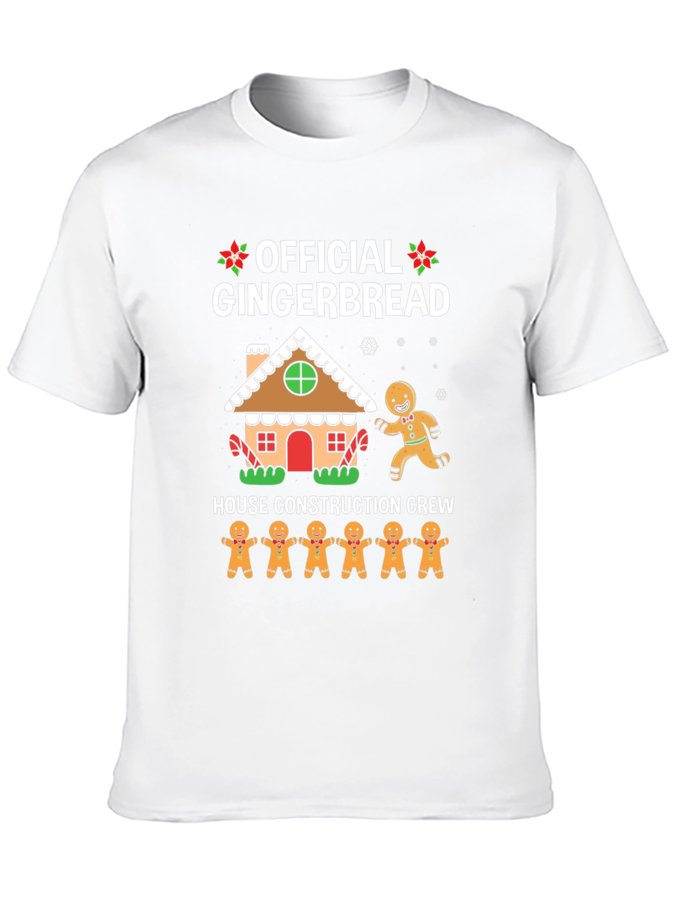 Gingerbread House Construction Crew T-Shirt