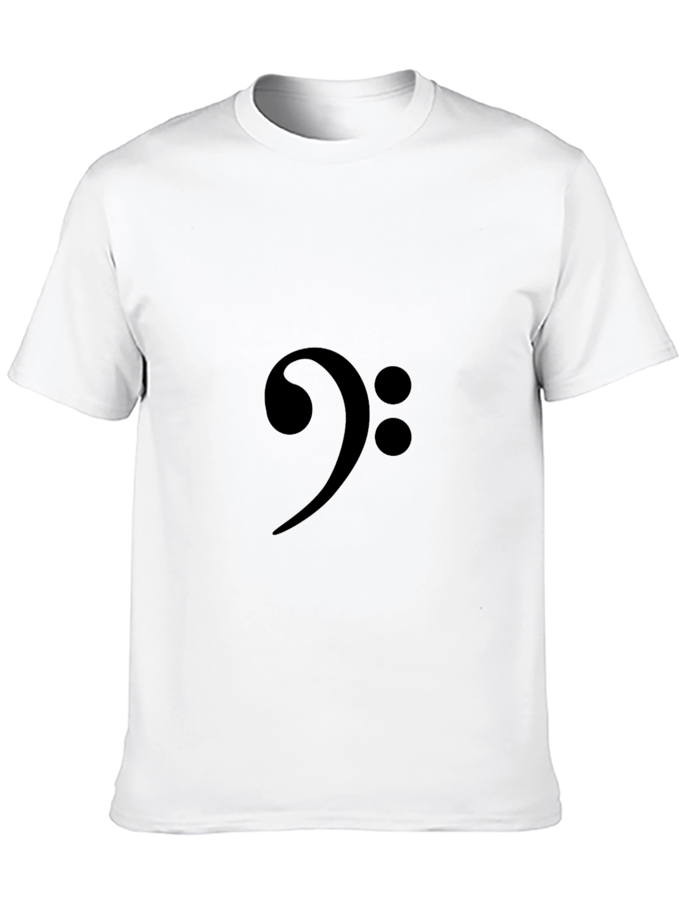 Bass Clef Graphic T-Shirt - Music Lover Tee