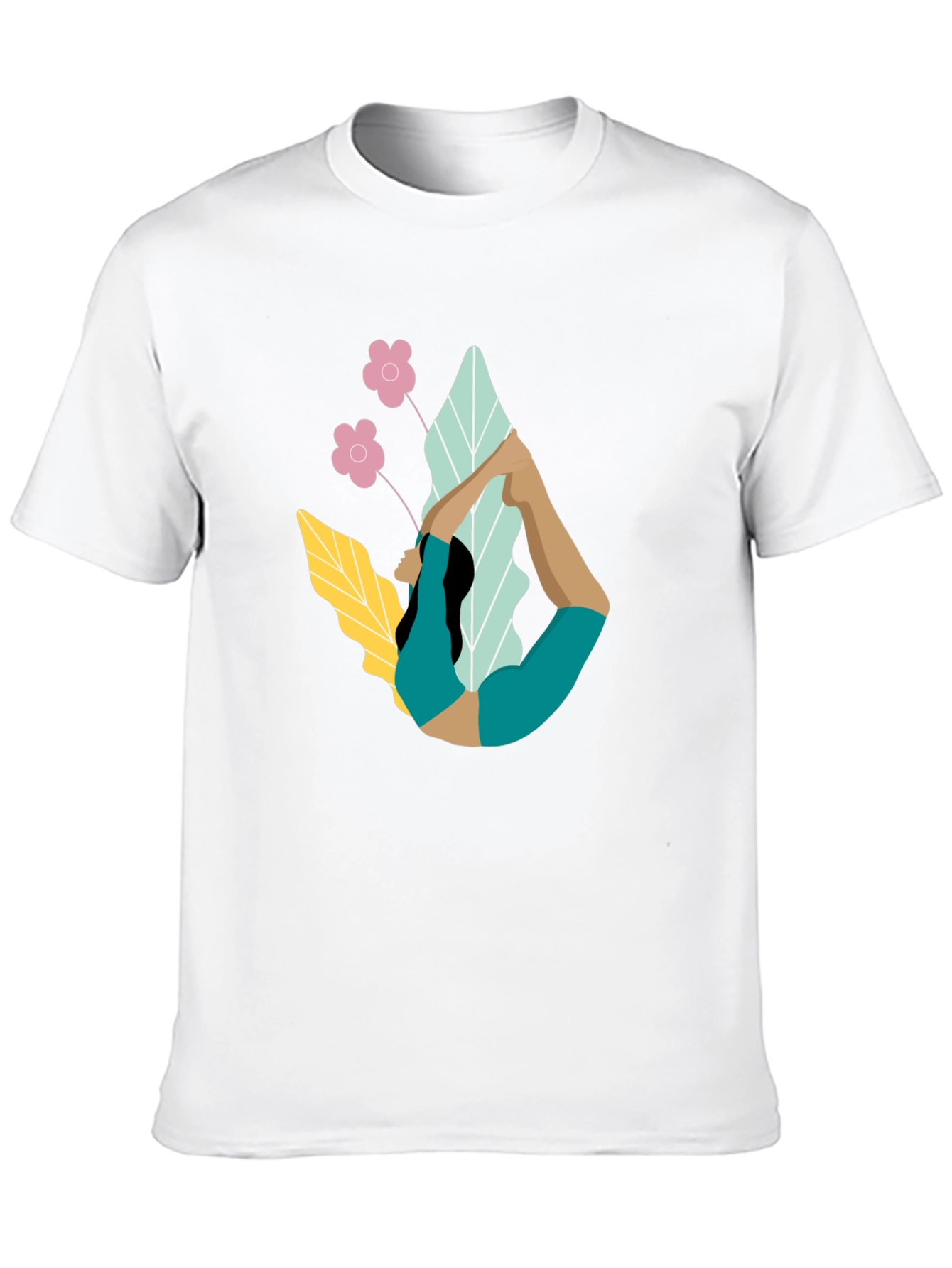 Yoga Pose Graphic T-Shirt