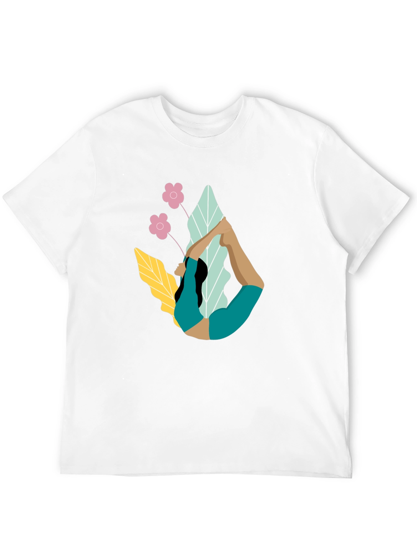 Yoga Pose Graphic T-Shirt