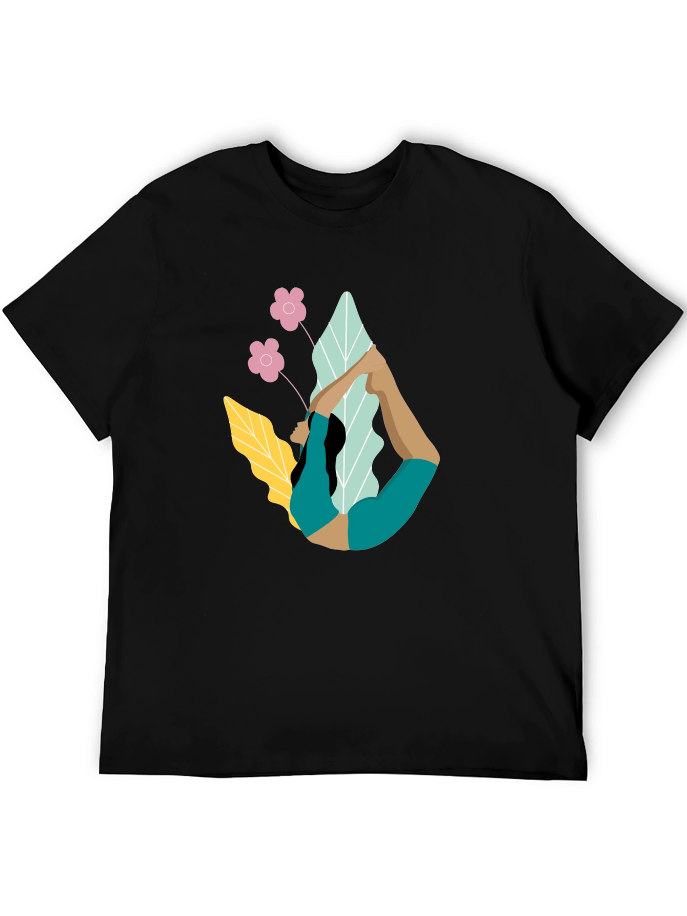 Yoga Pose Graphic T-Shirt