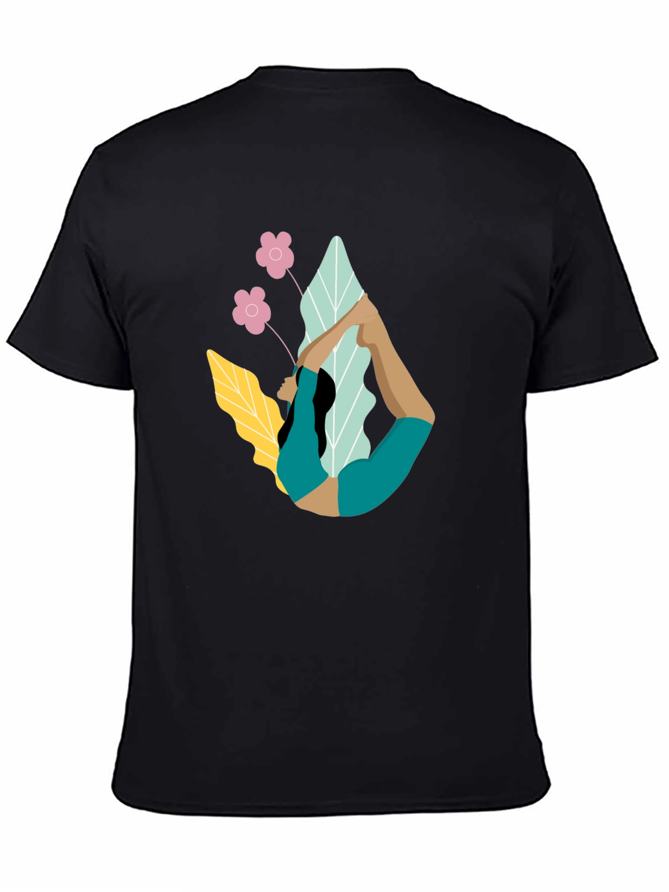 Yoga Pose Graphic T-Shirt