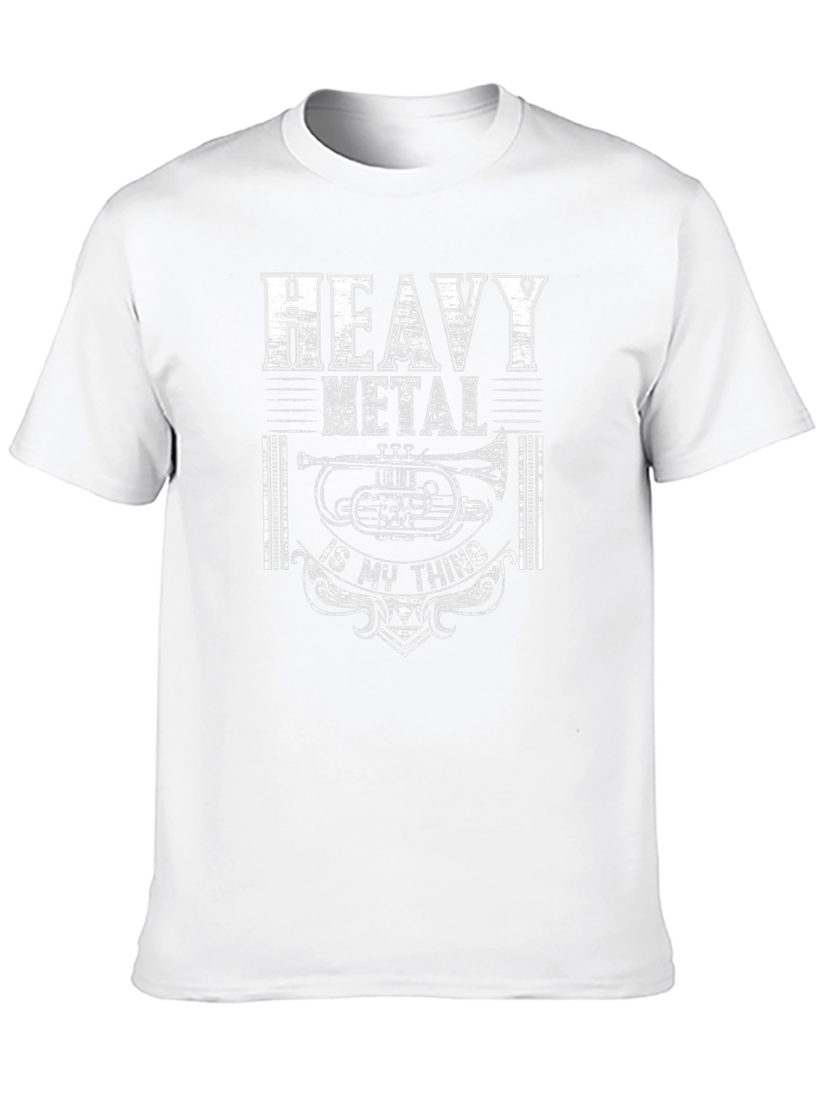 Heavy Metal Trumpet Graphic T-Shirt