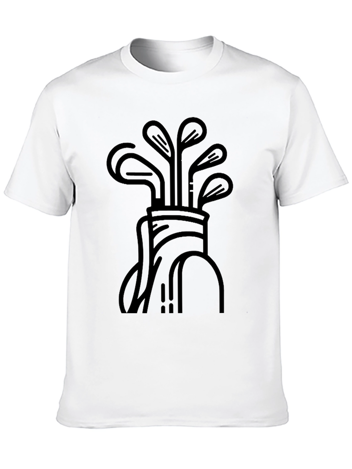 Golf Club Graphic Tee - Stylish Comfort