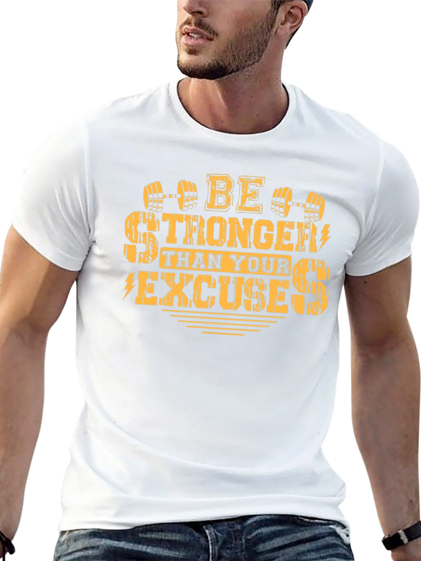 Be Stronger Than Your Excuses Graphic Tee