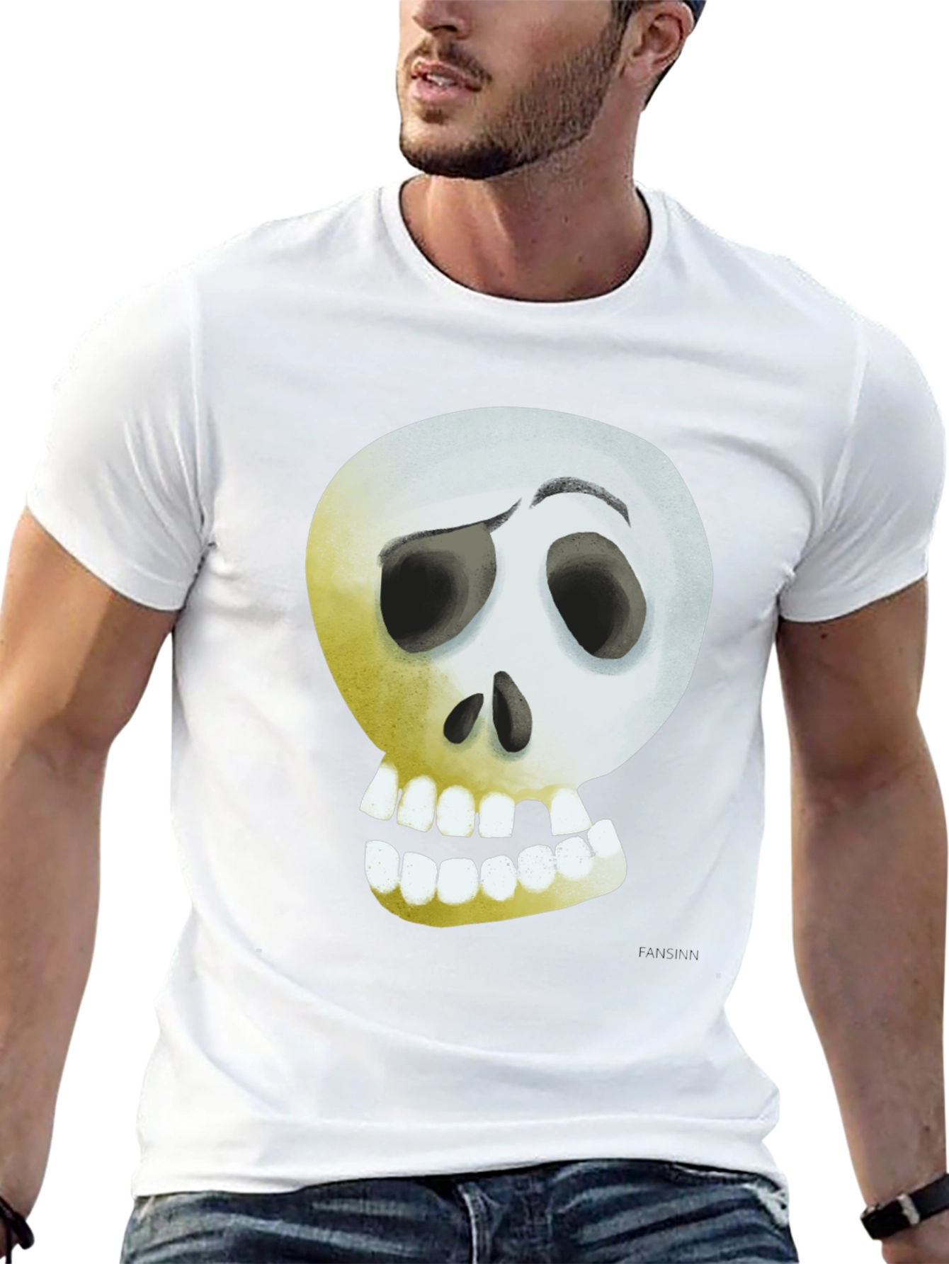 Skull Graphic Black T-Shirt