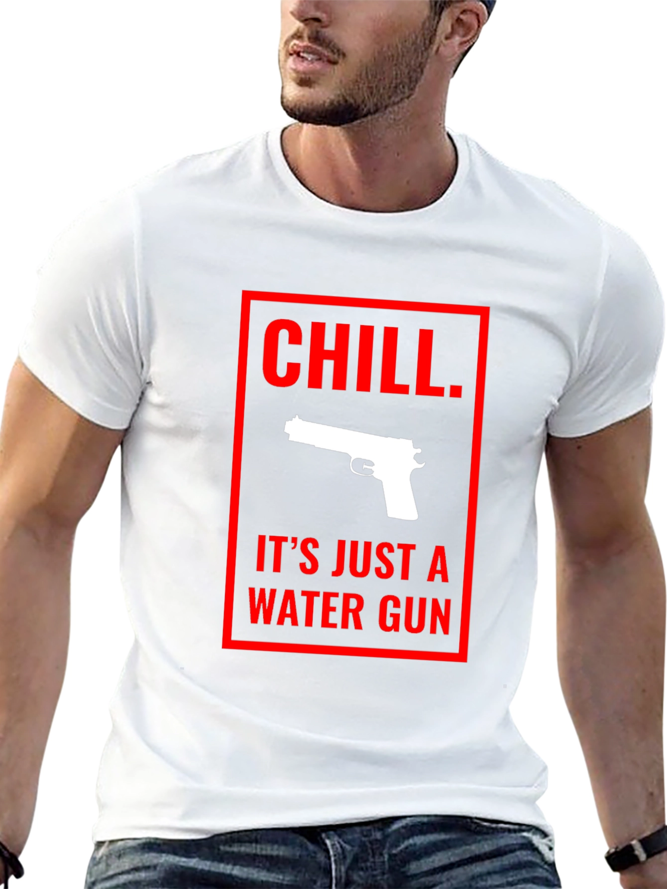 Chill Water Gun Graphic Tee