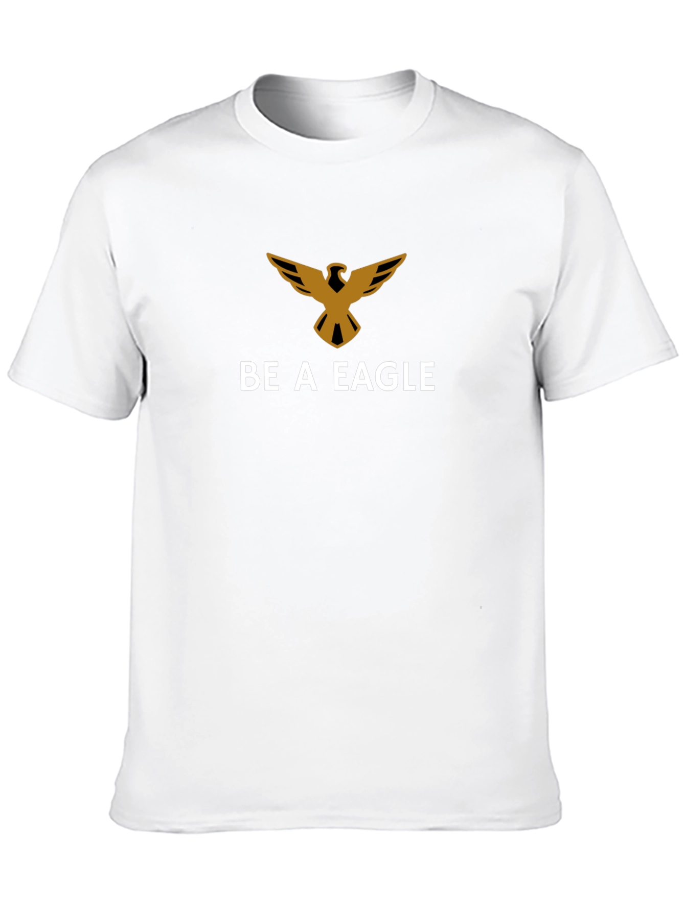 Be A Eagle Graphic Tee - Black T-Shirt