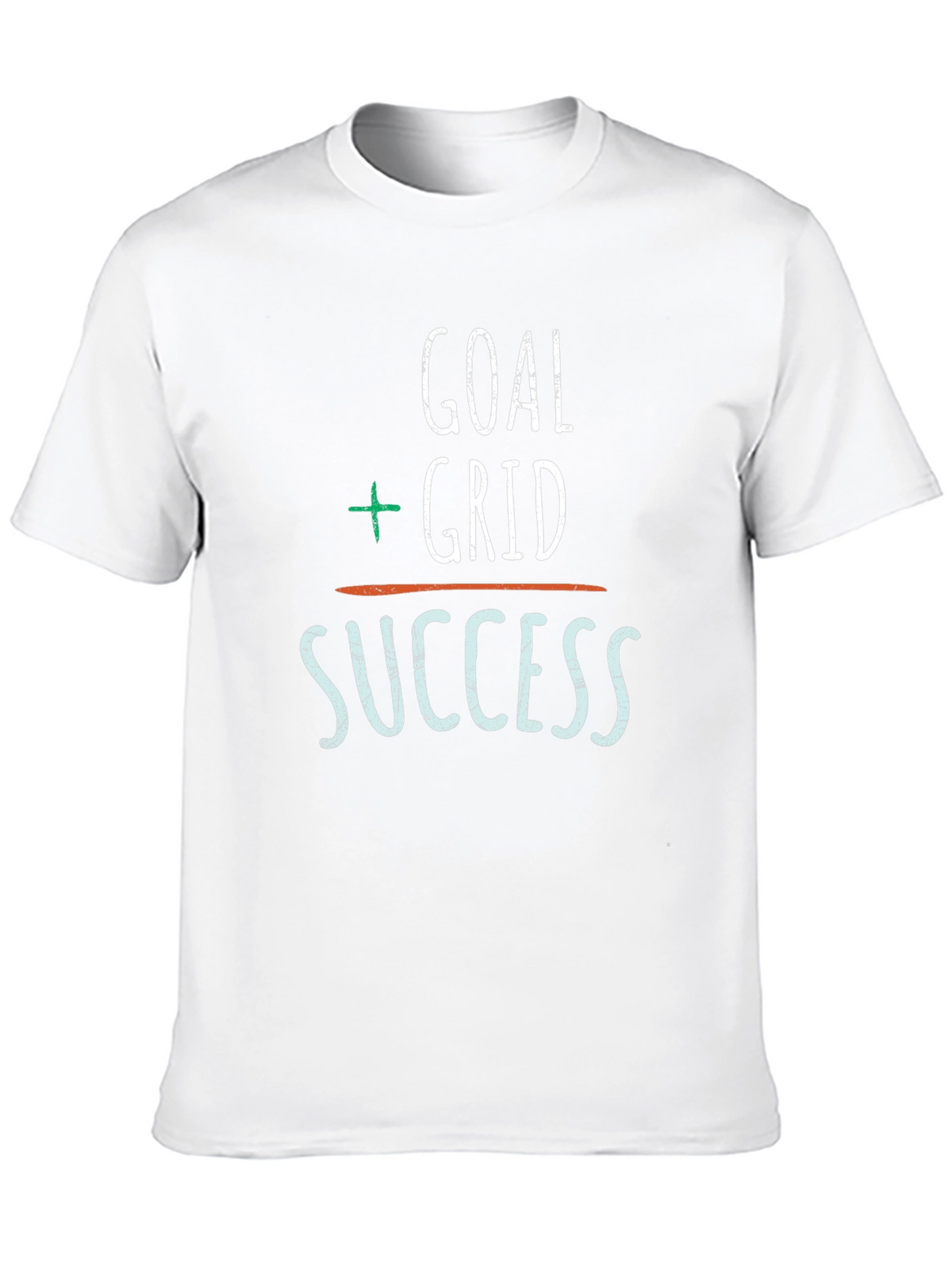 Goal Grid Success T-Shirt - Motivational Tee
