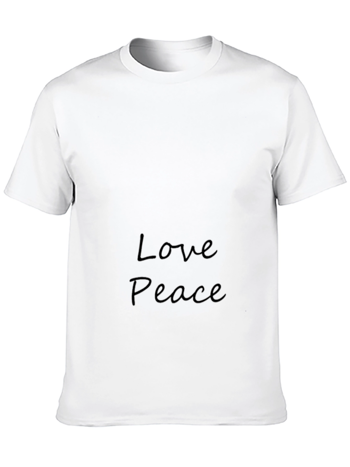 Love & Peace Black T-Shirt