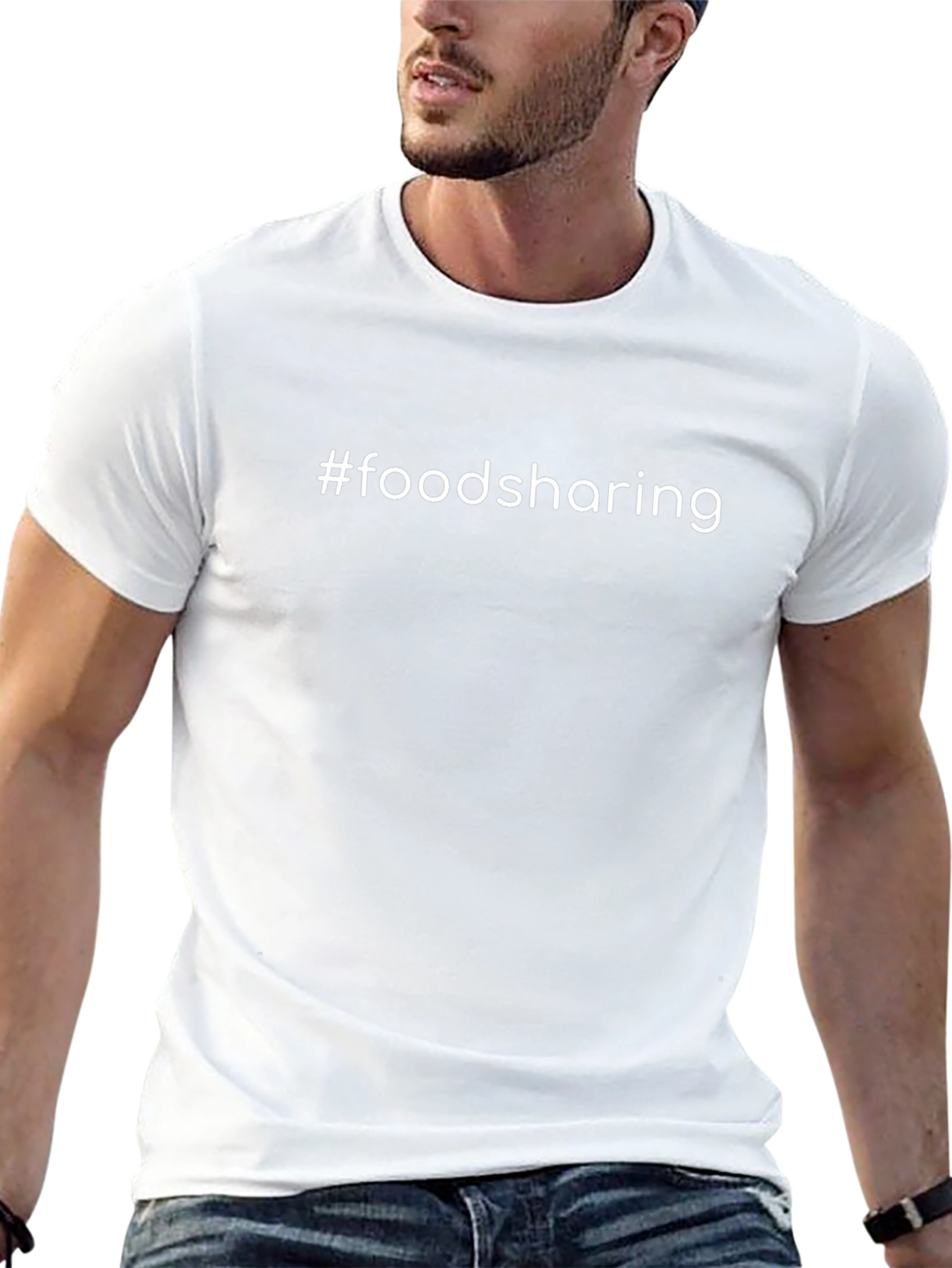 #foodsharing Graphic Tee - Modern Unisex Fit