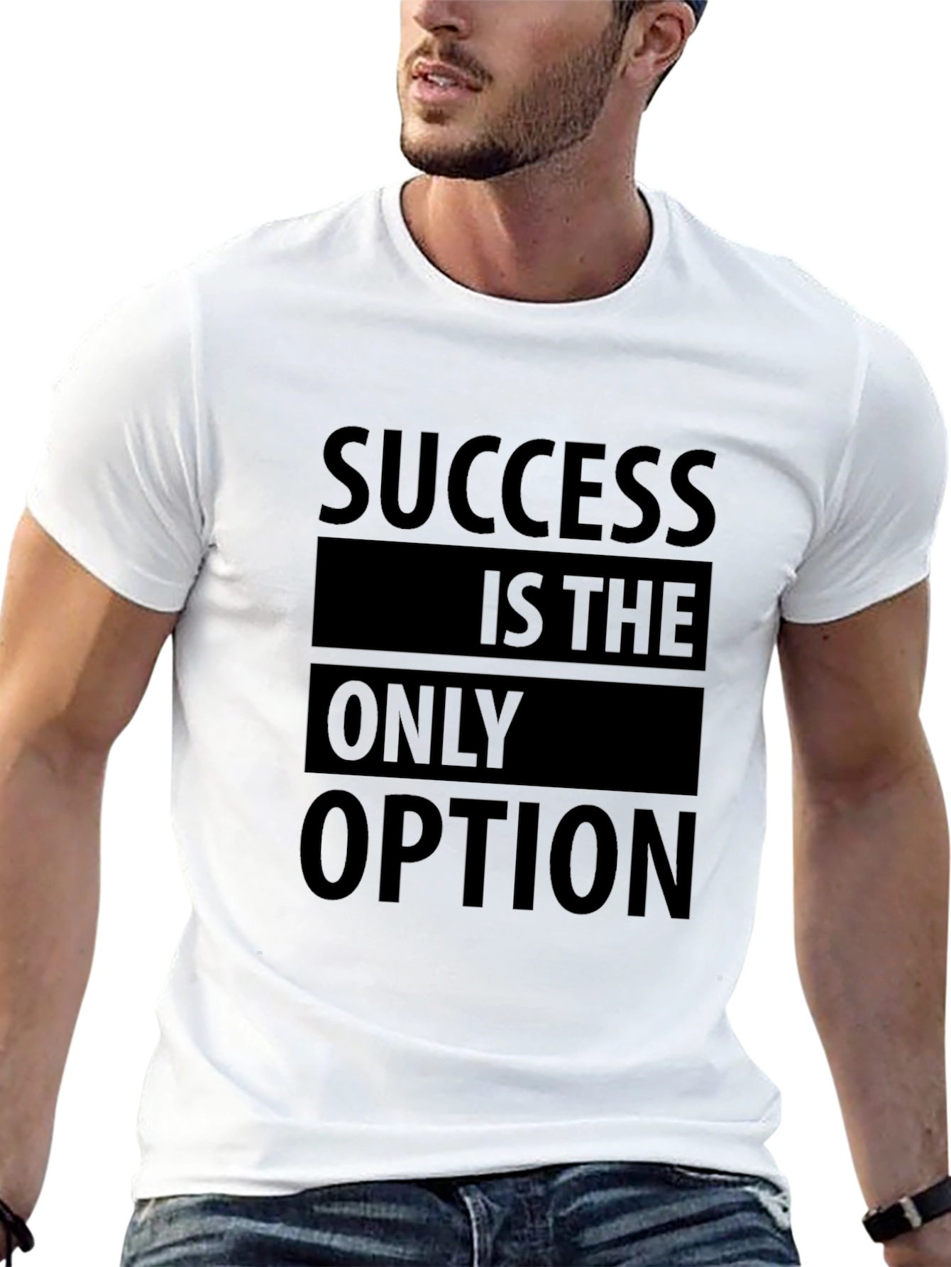Success Is The Only Option - Black T-Shirt