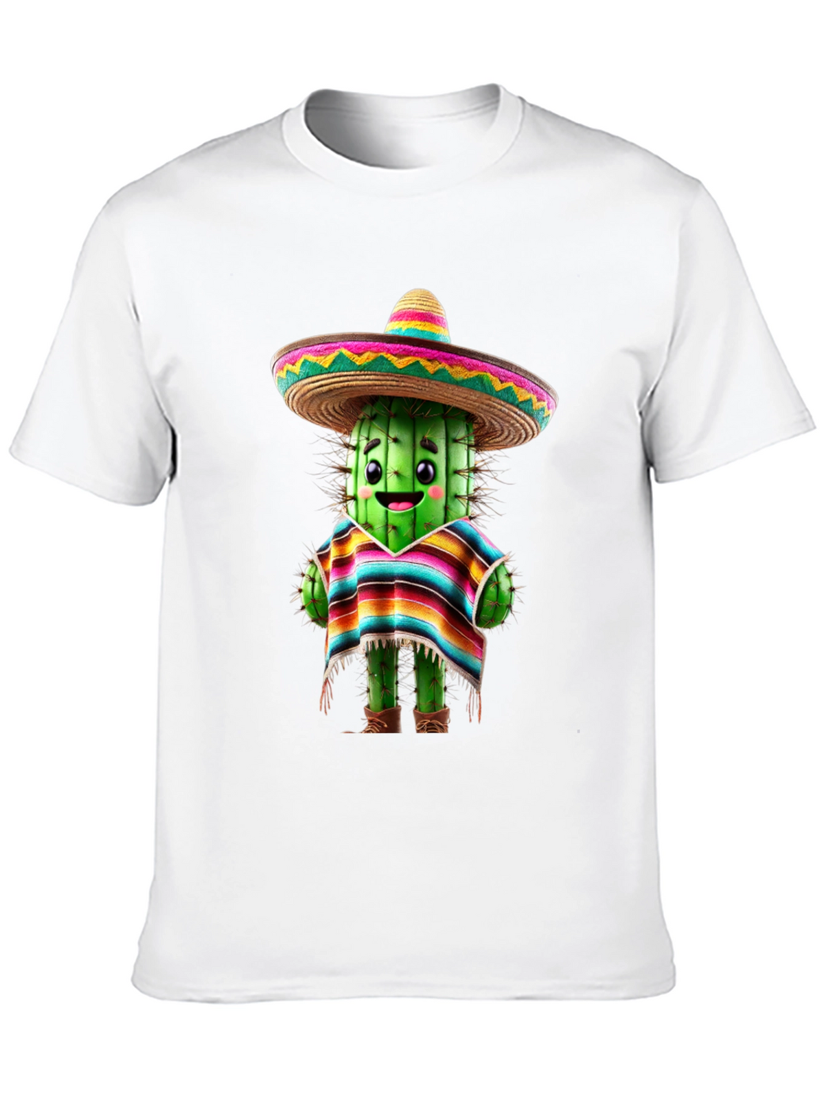 Cactus Sombrero T-Shirt - Fiesta Fun!