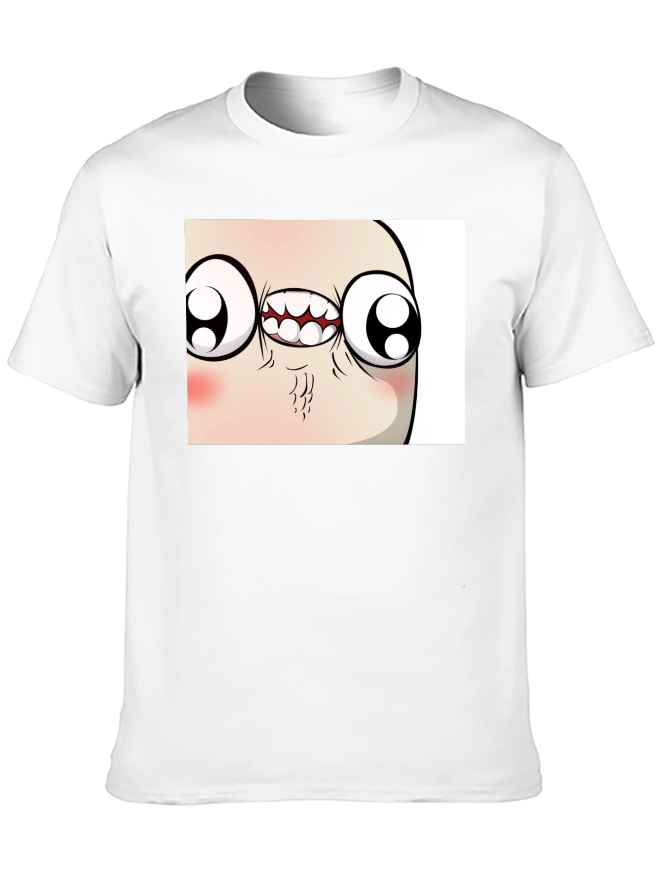 Troll Face Meme Graphic Tee - Funny Black T-Shirt