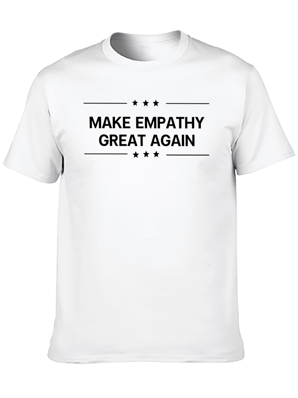 Make Empathy Great Again Black T-Shirt