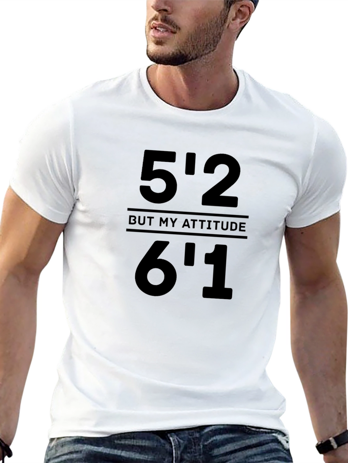 Funny Attitude T-Shirt - 52 But My Attitude 61