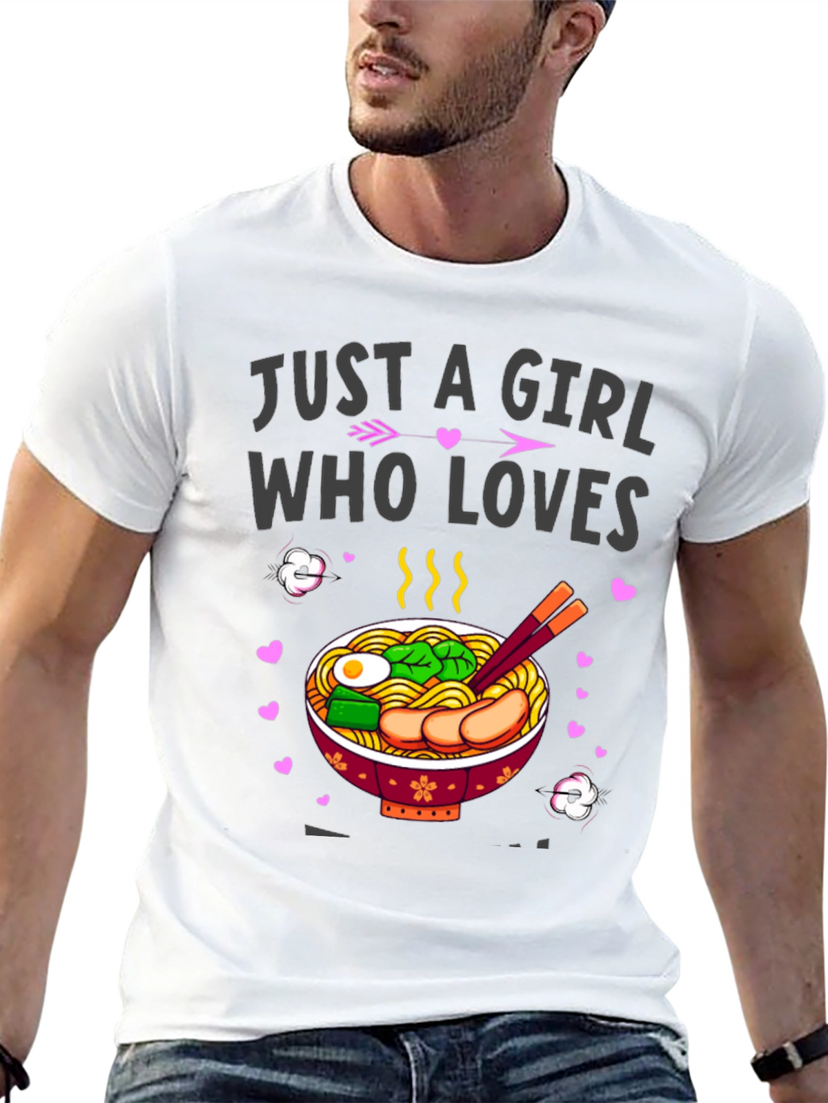 Just a Girl Who Loves Ramen T-Shirt