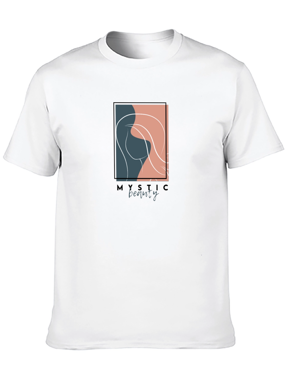 Mystic Beauty Graphic Tee - Unisex Black T-Shirt