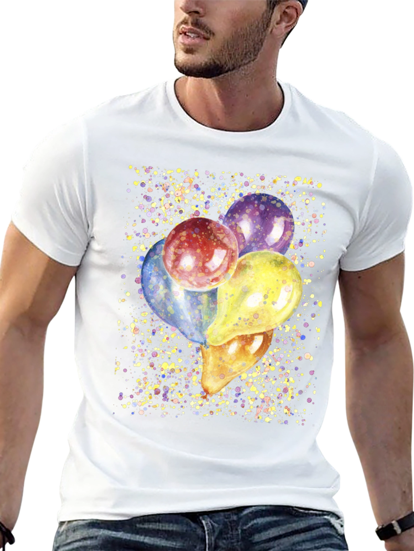 Watercolor Balloon T-Shirt