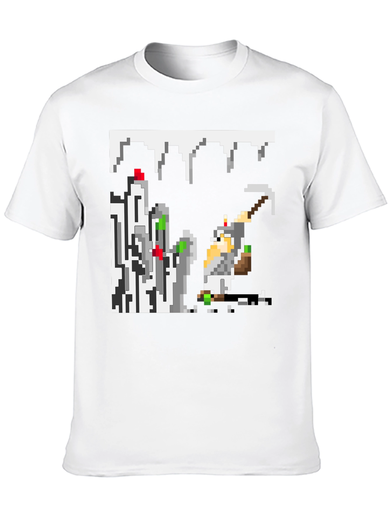 Pixel Miner Black T-Shirt