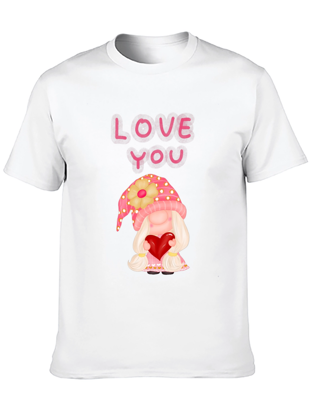 Love You Gnome Graphic Tee