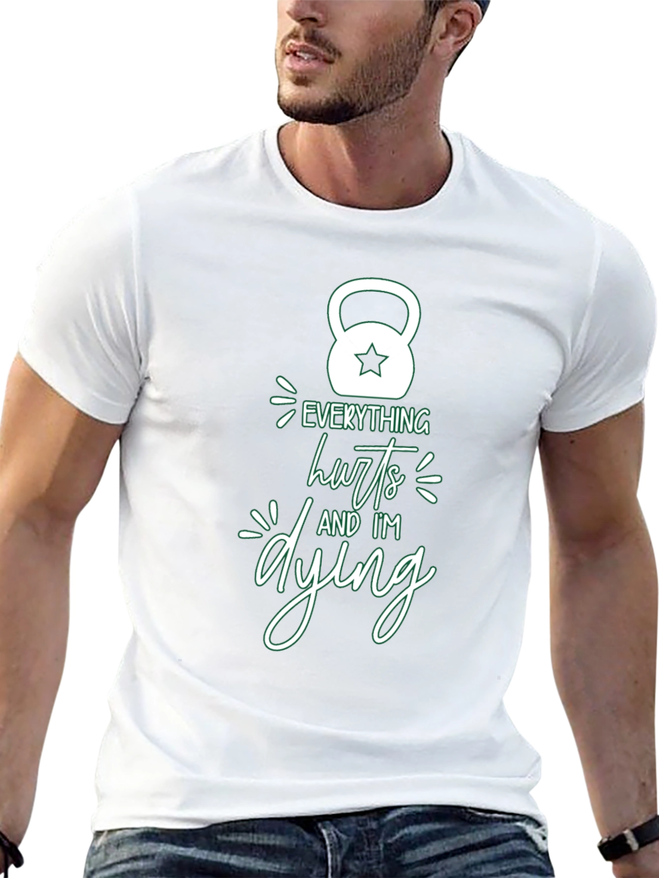 Everything Hurts Gym Workout T-Shirt