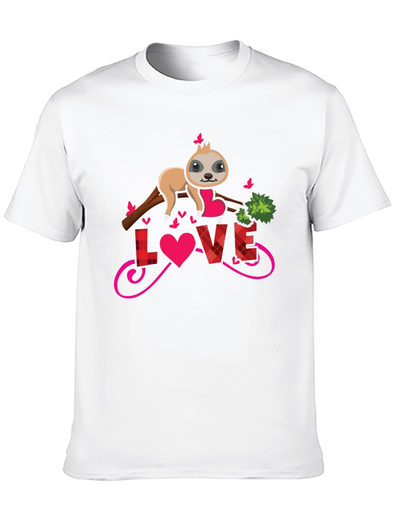 Sloth Love Valentines T-Shirt