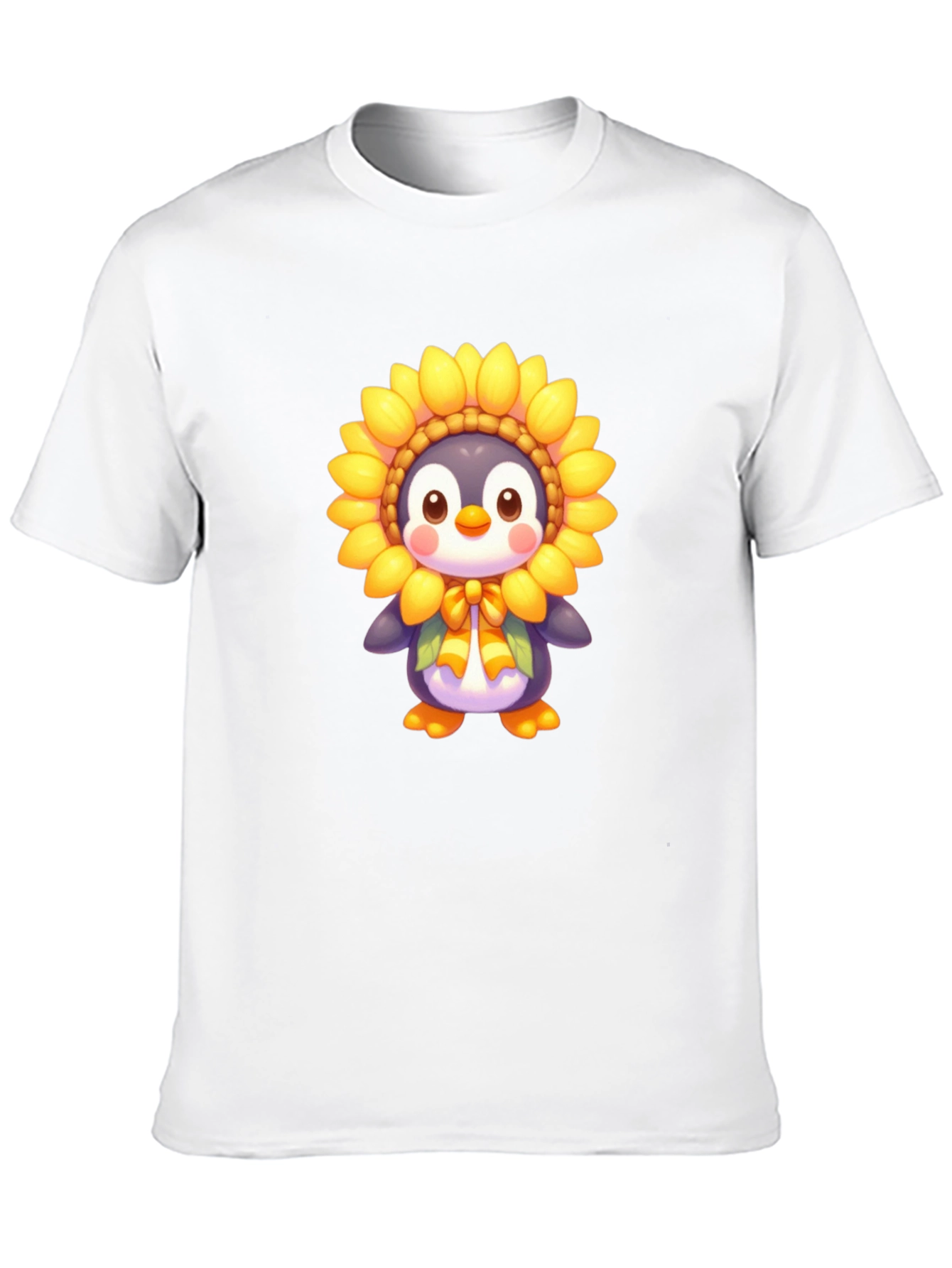 Sunflower Penguin Graphic Tee