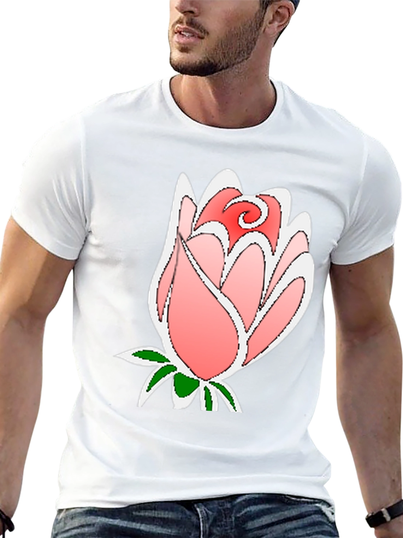 Rose Graphic T-Shirt