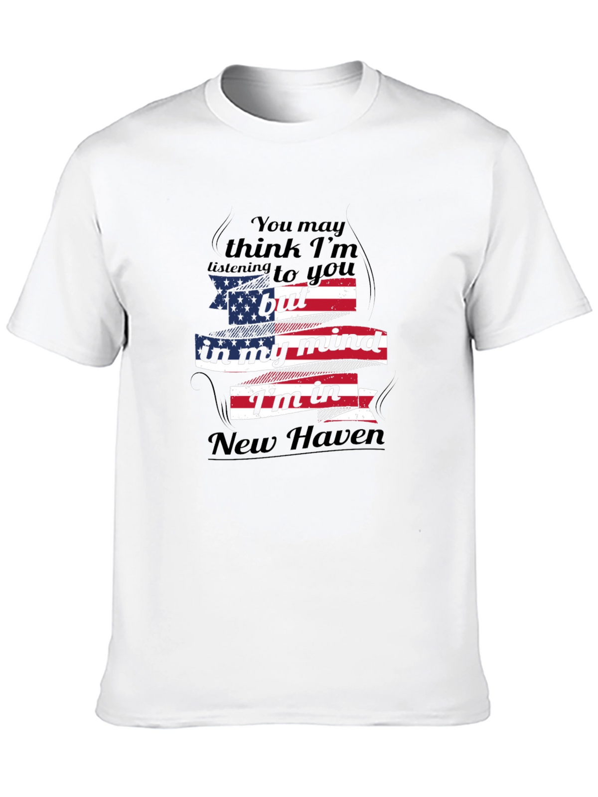 New Haven Mind T-Shirt - Patriotic Tee