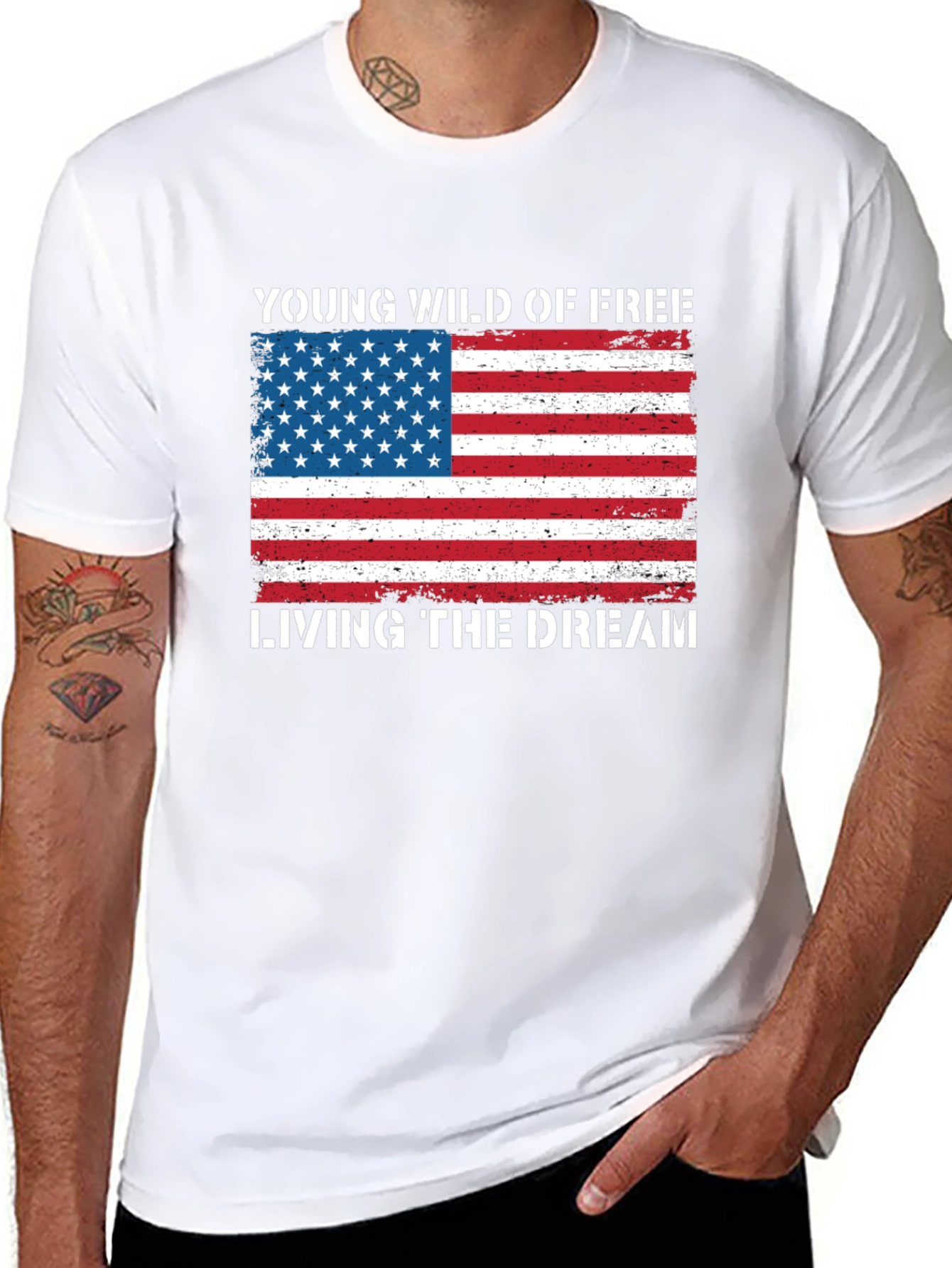 Young Wild & Free Graphic Tee