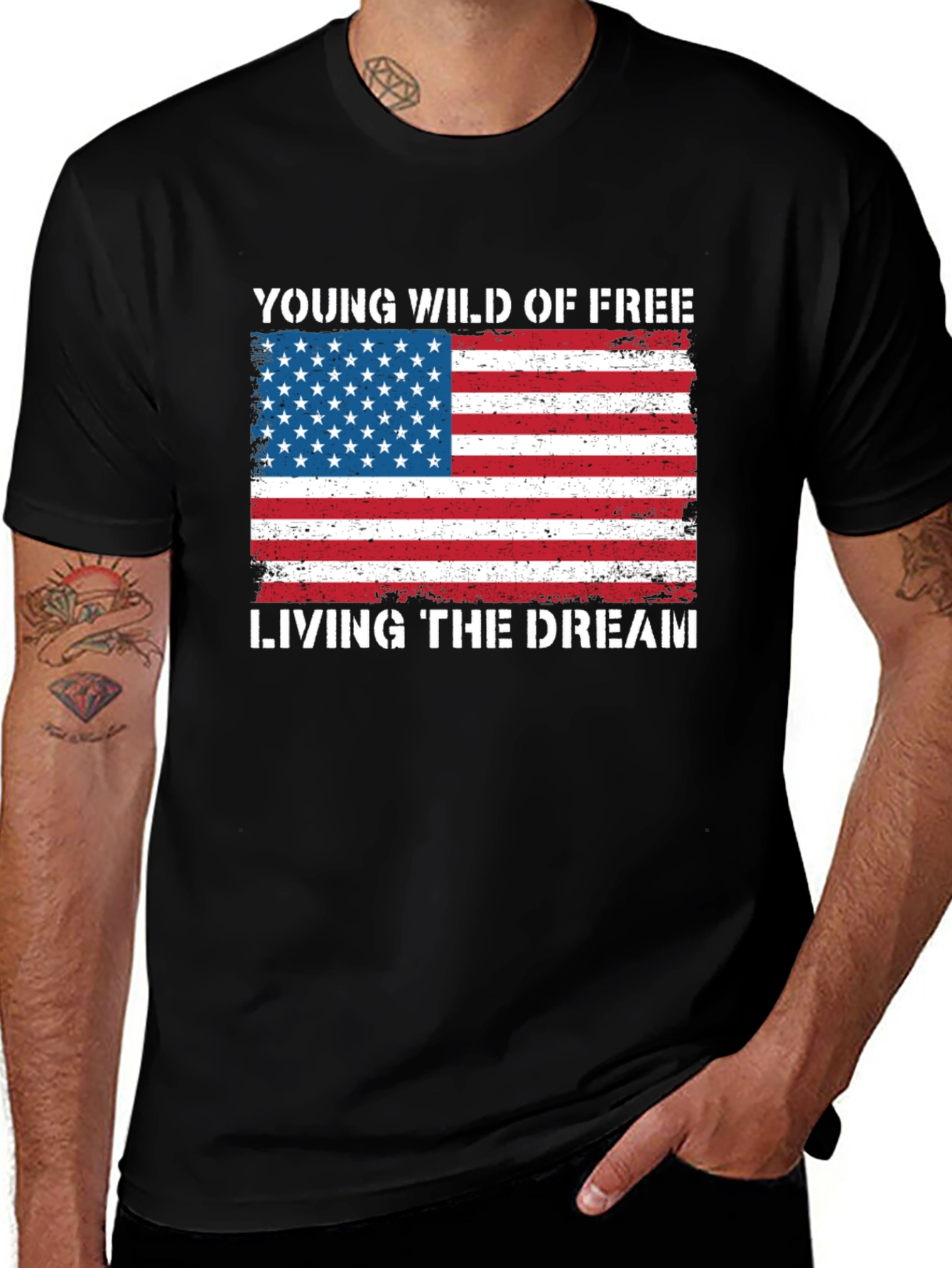 Young Wild & Free Graphic Tee