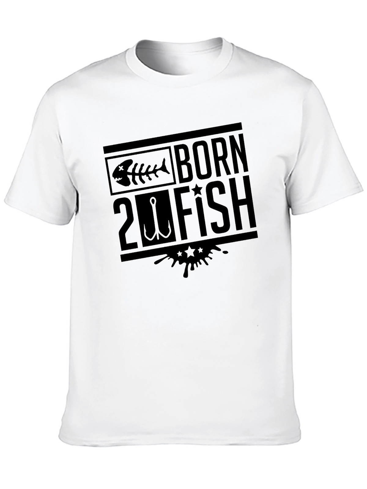 Born 2 Fish T-Shirt - Fishing Enthusiast Tee