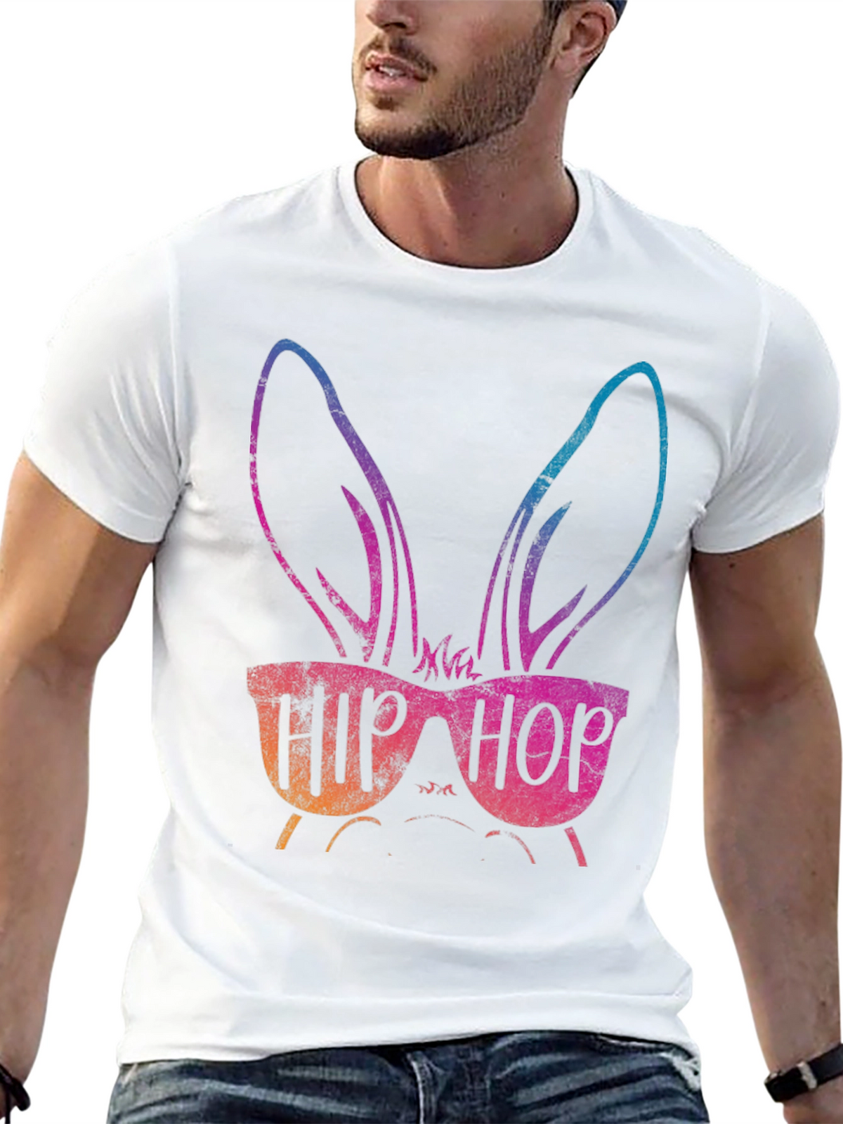 Hip Hop Easter Bunny T-Shirt