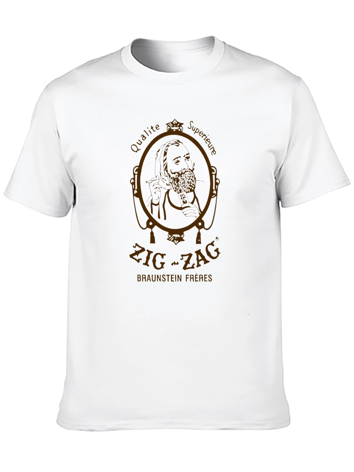 Zig-Zag Braunstein Freres Graphic T-Shirt