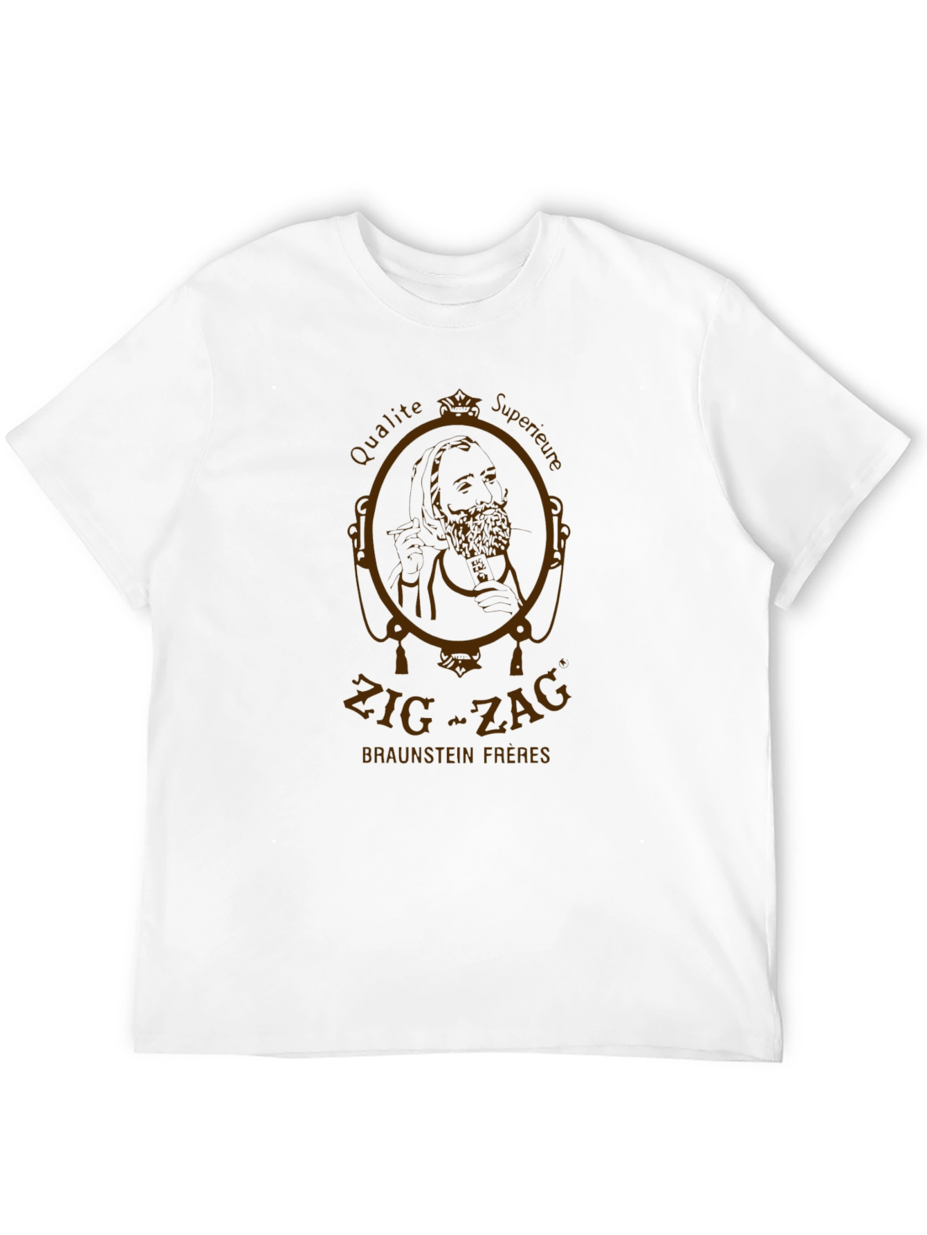 Zig-Zag Braunstein Freres Graphic T-Shirt