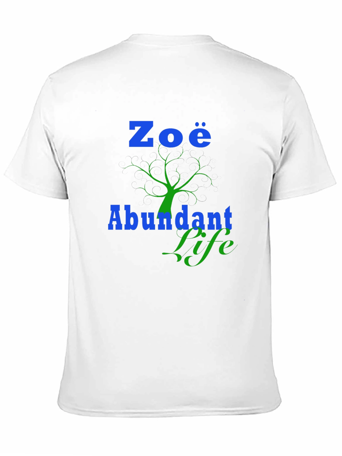 Zoe Abundant Life Black T-Shirt