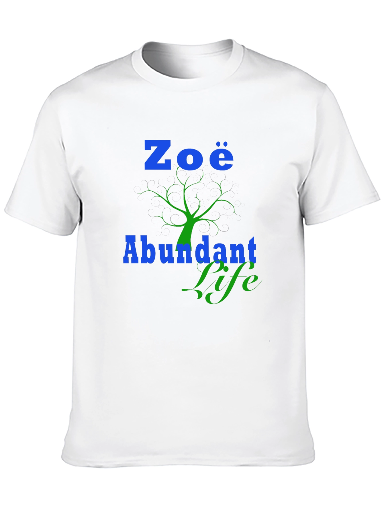 Zoe Abundant Life Black T-Shirt