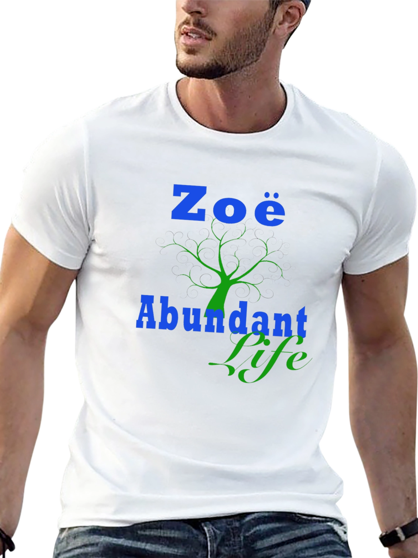 Zoe Abundant Life Black T-Shirt