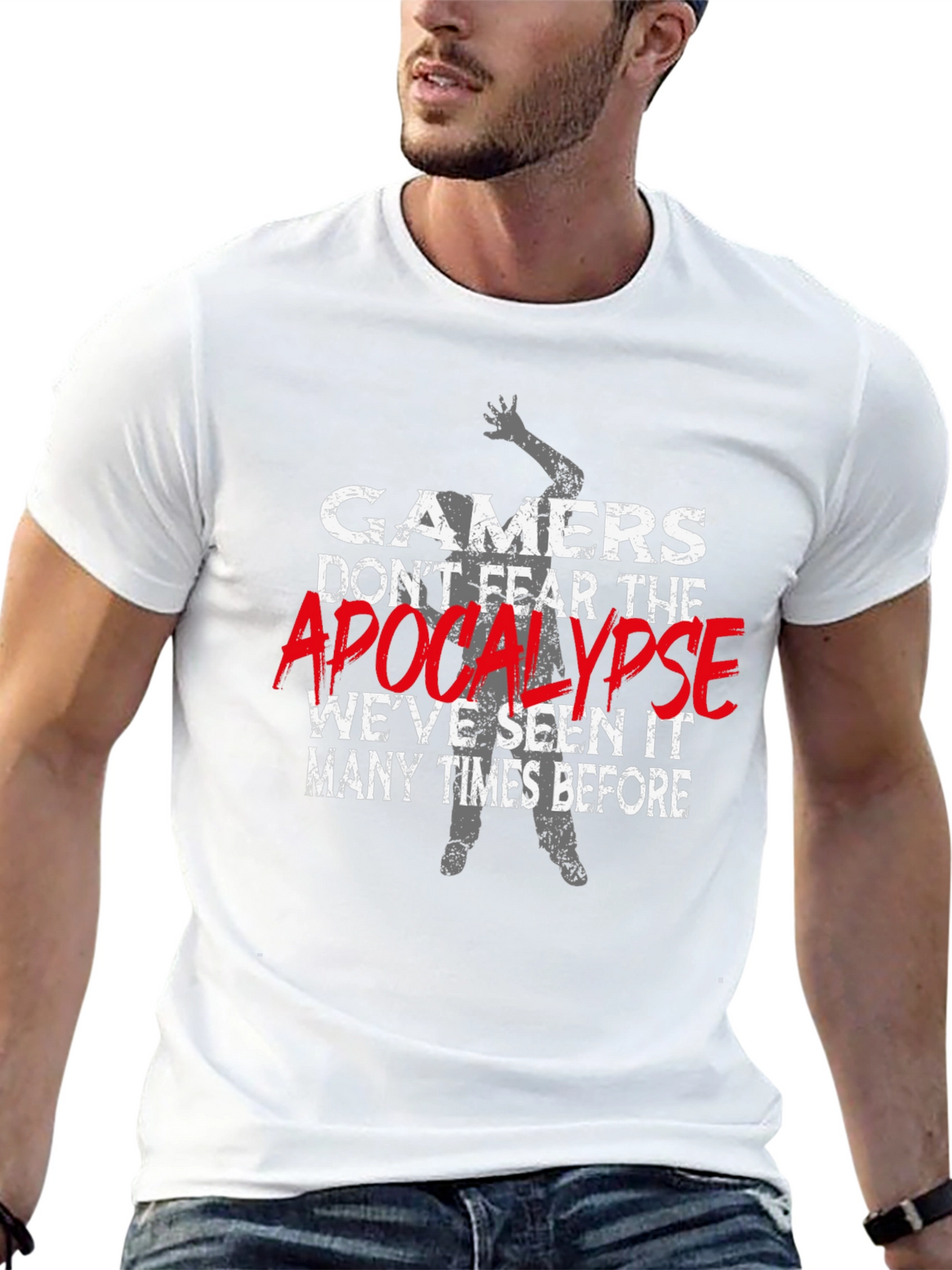 Gamers Dont Fear the Apocalypse T-Shirt