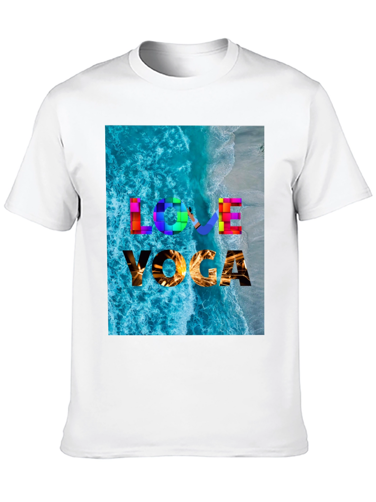 Love Yoga Beach T-Shirt