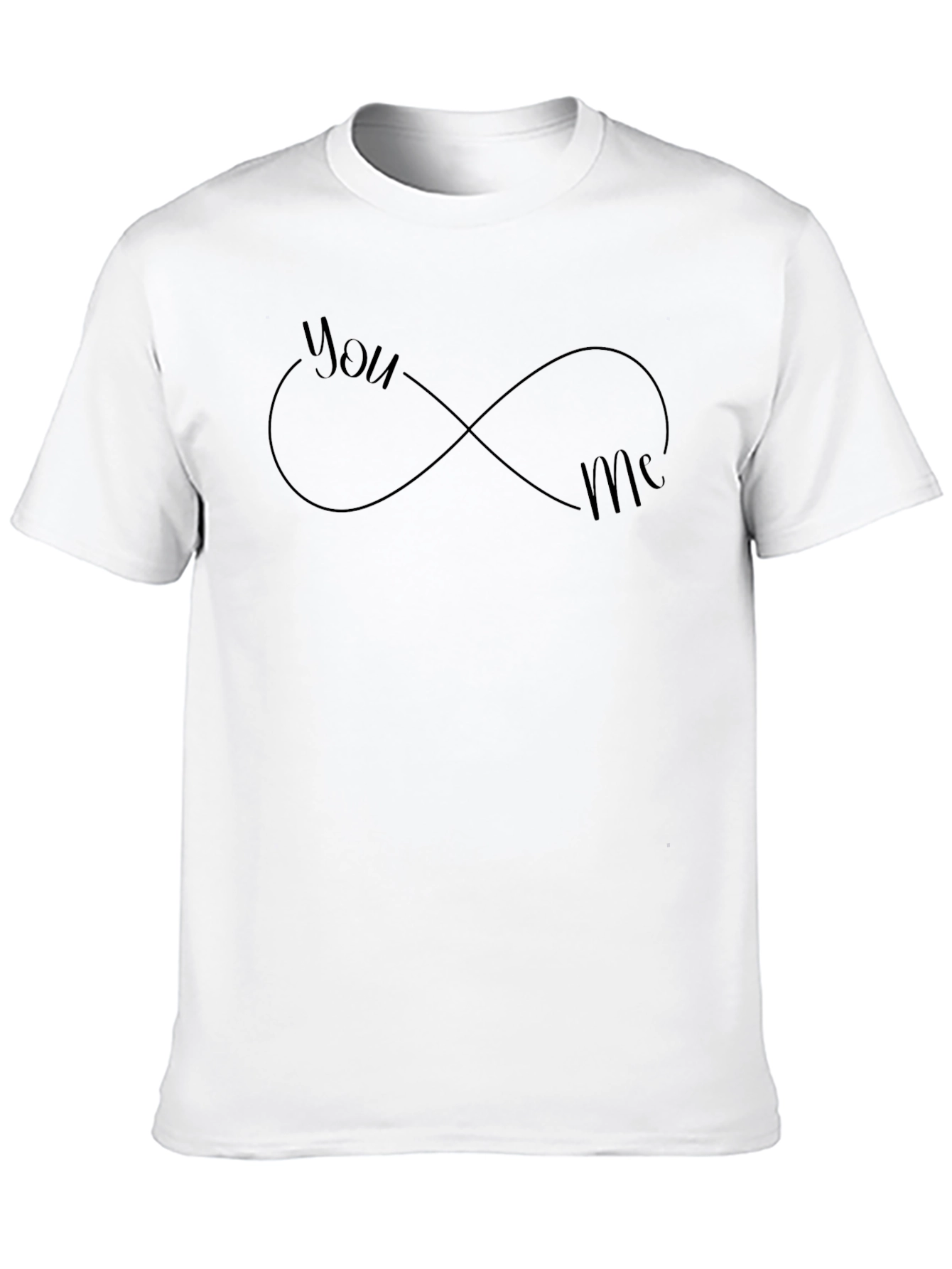 You and Me Infinity Graphic T-Shirt
