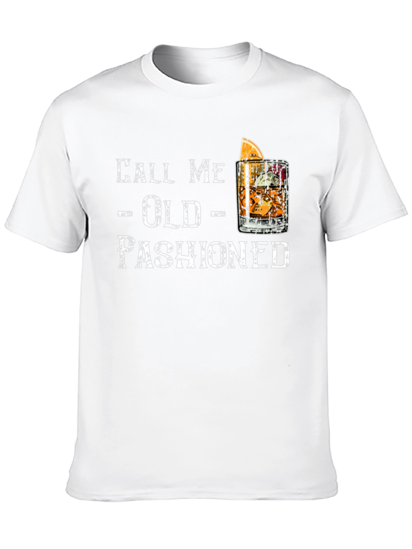 Call Me Old Fashioned Graphic Tee - Black