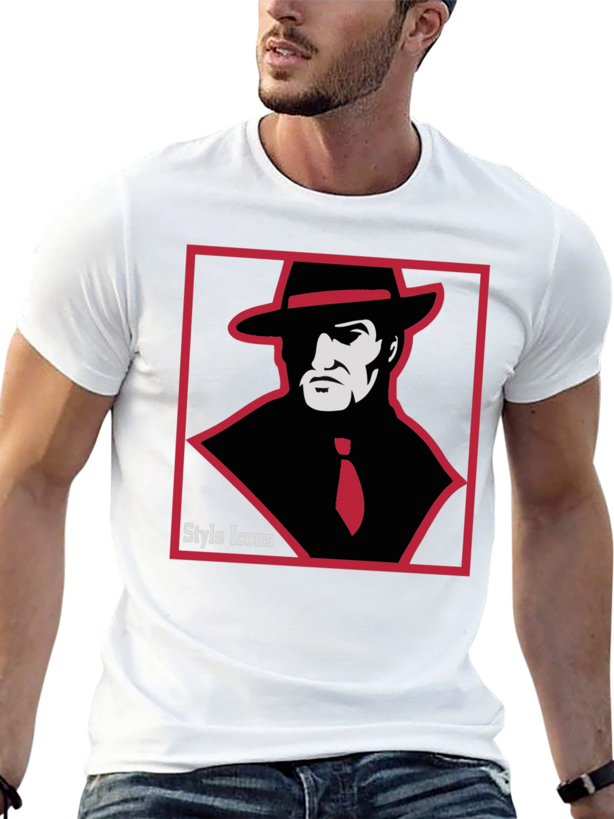 Style Icons T-Shirt: Gangster Graphic Tee