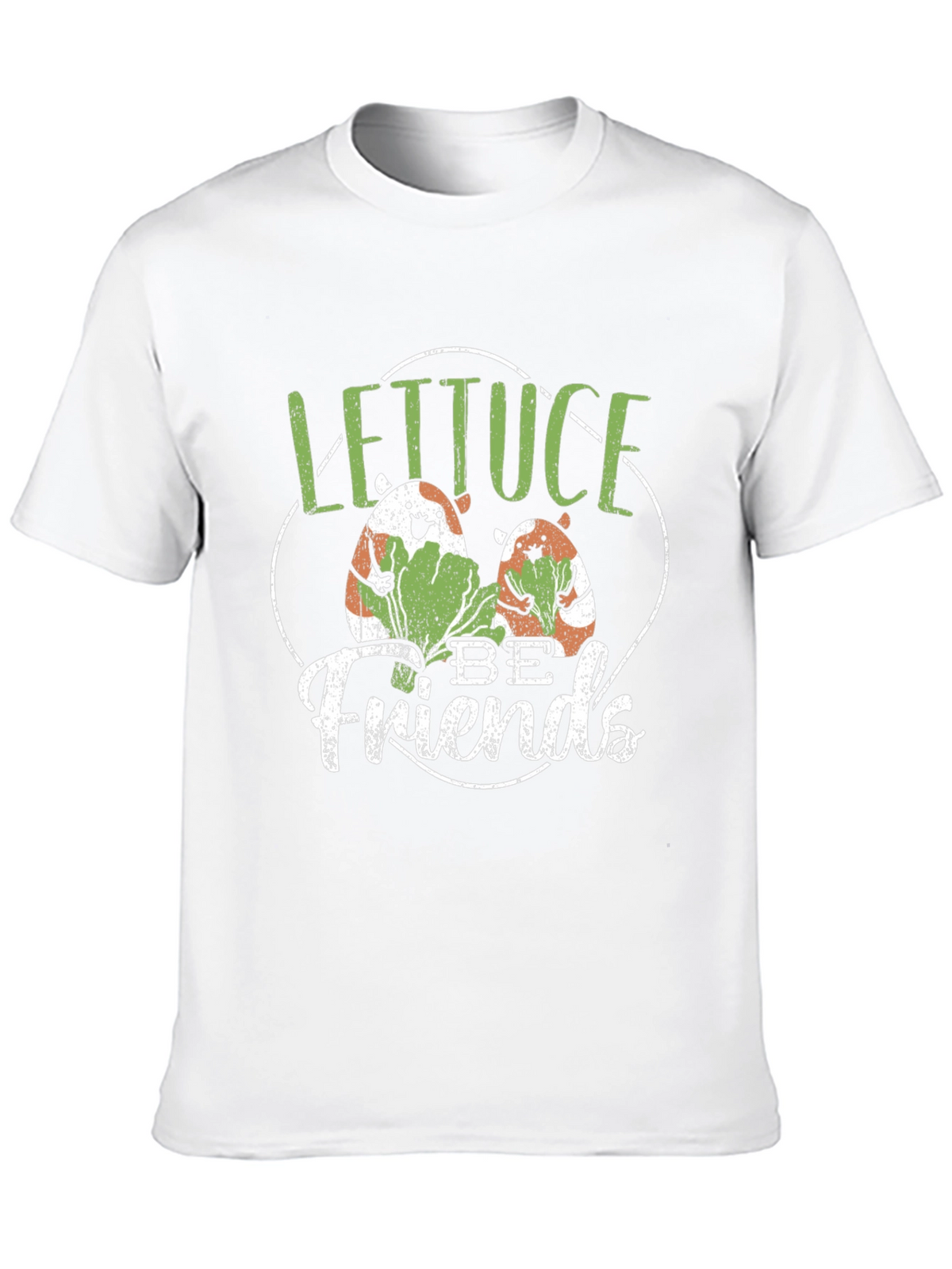 Lettuce Be Friends T-Shirt - Cute Guinea Pig Tee