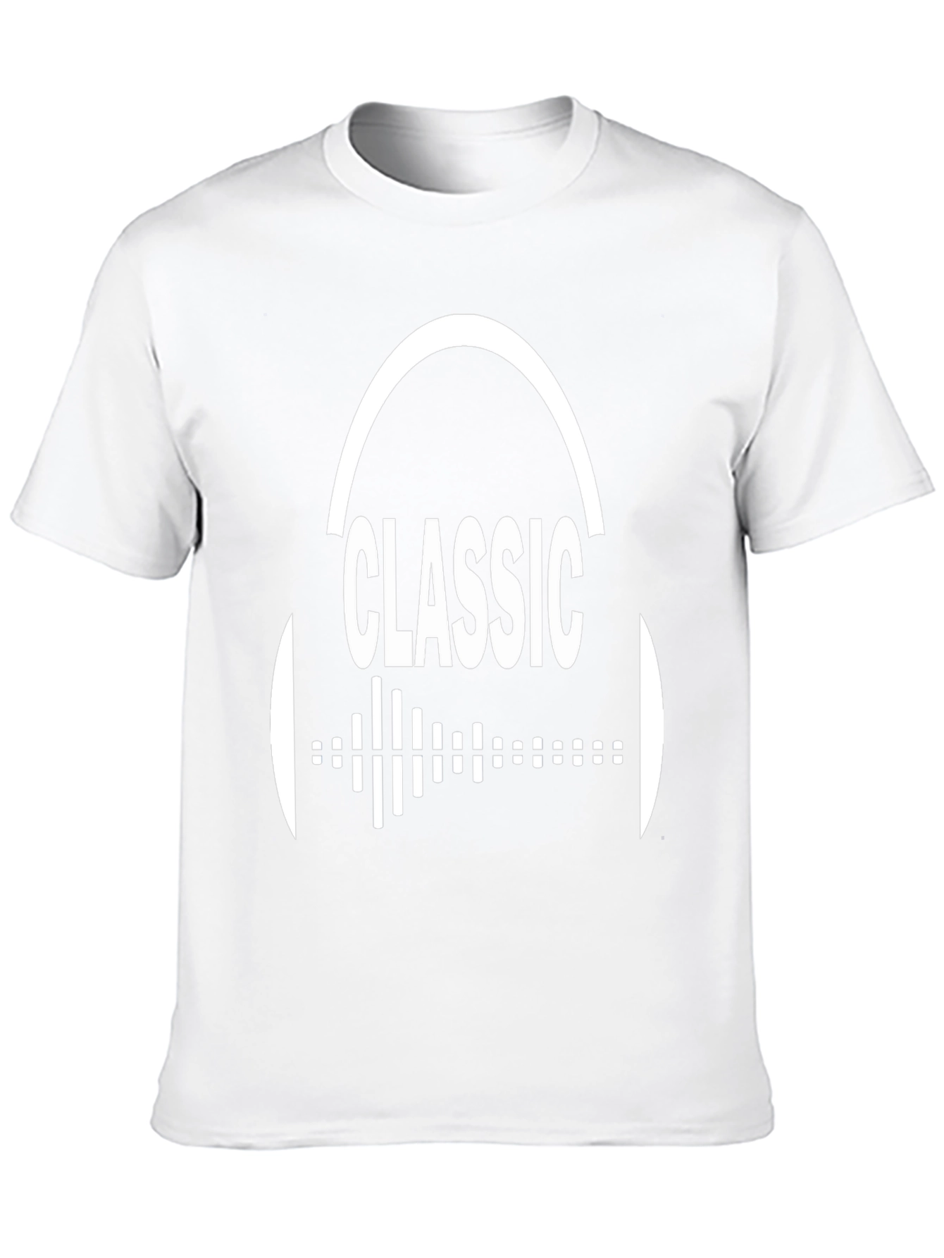 Classic Music Graphic Tee - Black Cotton T-Shirt