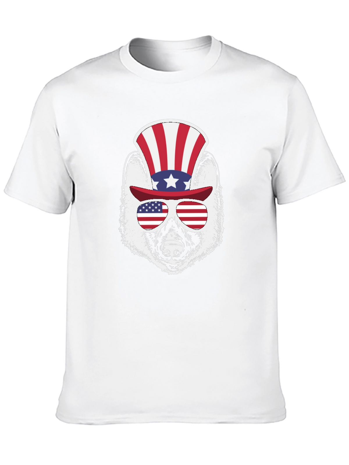 Patriotic Raccoon Graphic Tee
