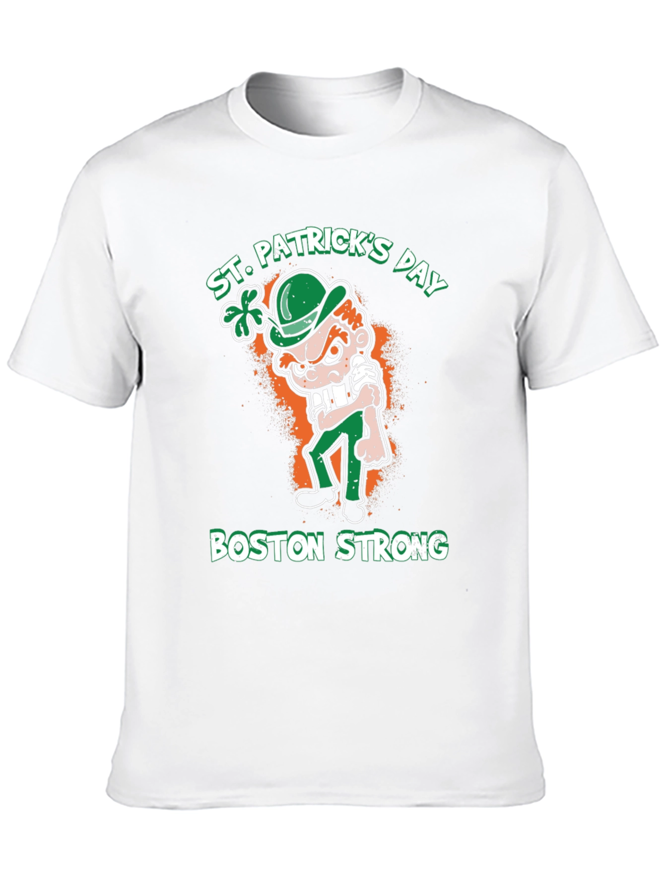 St. Patricks Day Boston Strong T-Shirt