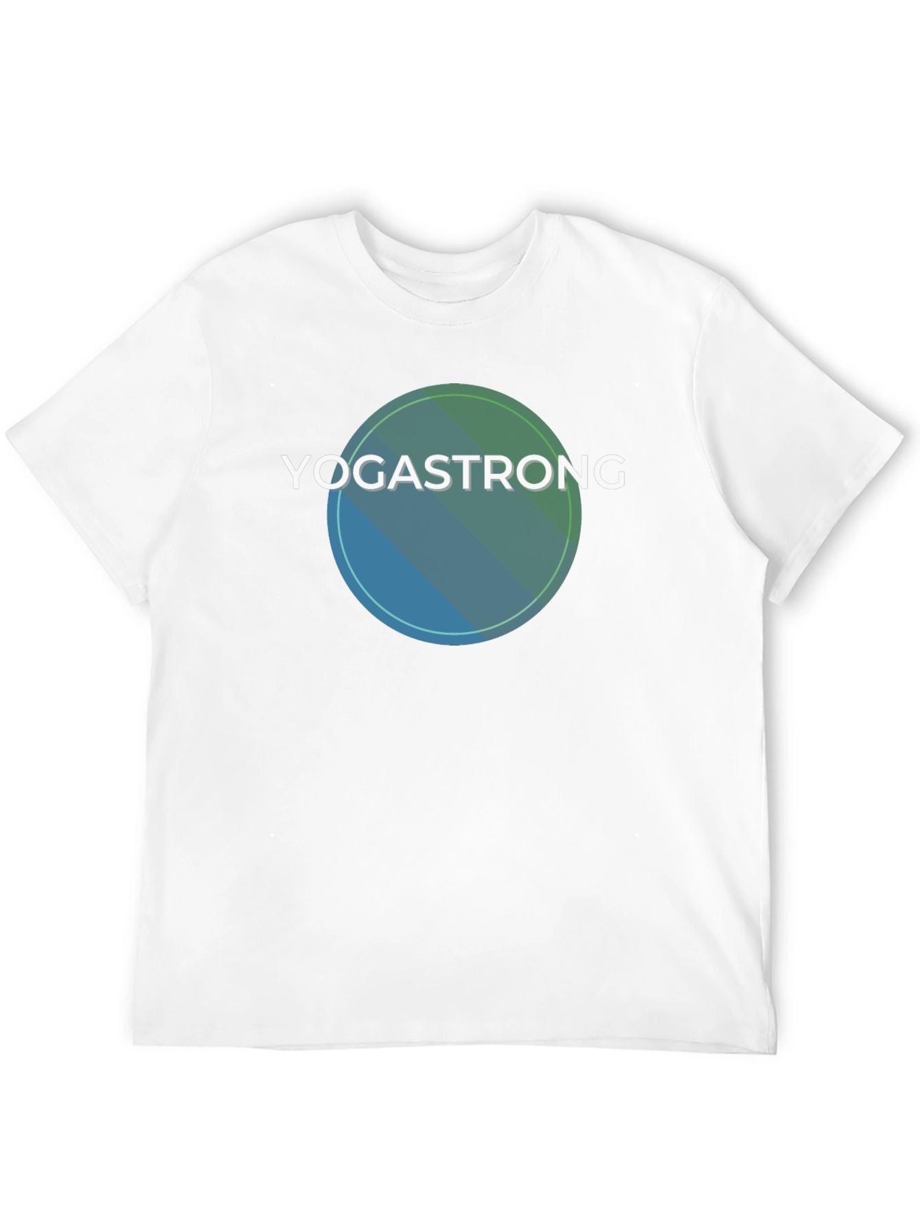 YogaStrong Black T-Shirt - Comfort & Style